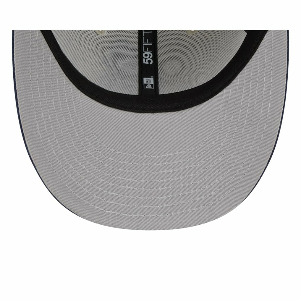 Dallas Cowboys New Era 2023 Sideline Historic Low Profile 59FIFTY Fitted Hat Cream/Navy