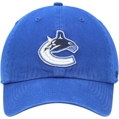 Vancouver Canucks '47 Team Clean Up Adjustable Hat - Blue - NHL 200016670