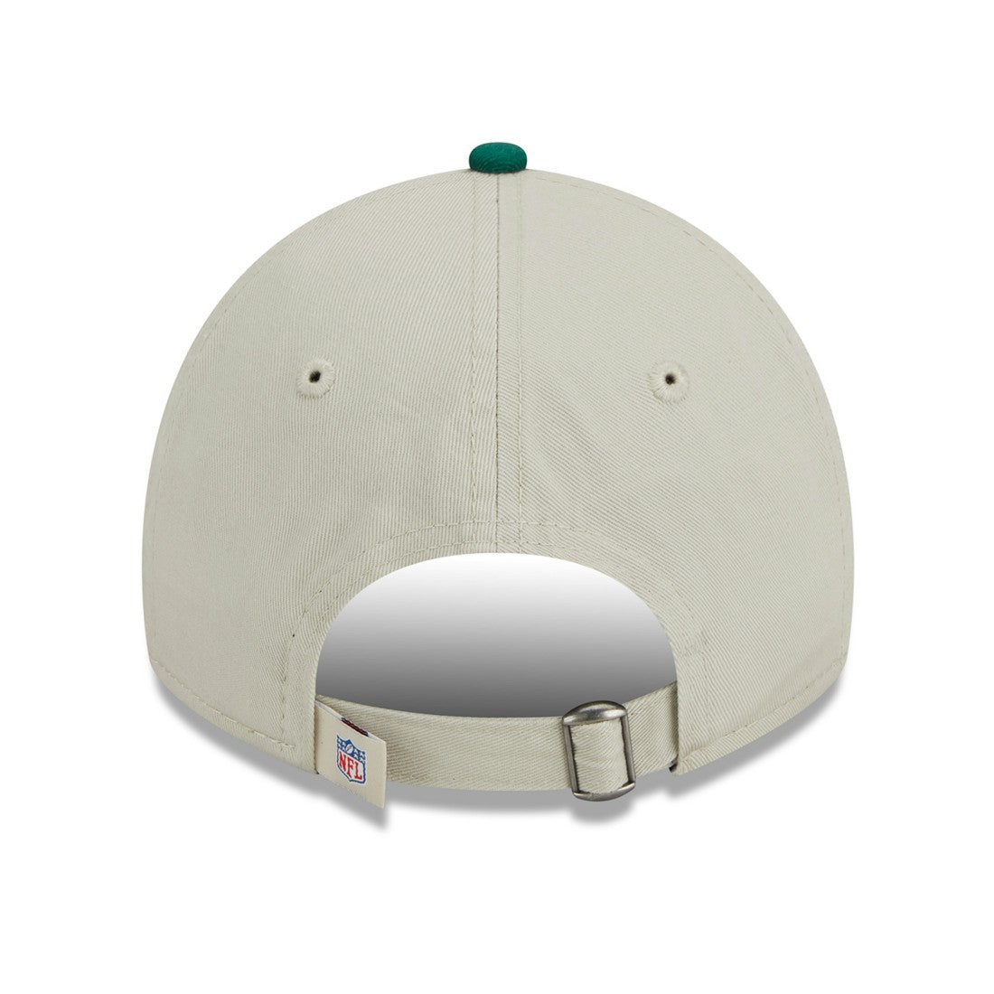 New York Jets New Era 2023 Sideline Historic 9TWENTY Adjustable Hat Cream/Green