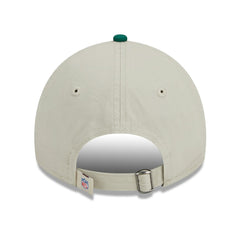 New York Jets New Era 2023 Sideline Historic 9TWENTY Adjustable Hat Cream/Green