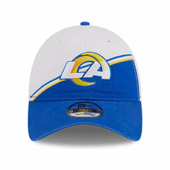 Los Angeles Rams New Era Youth 2023 Sideline 9TWENTY Adjustable Hat White/Royal