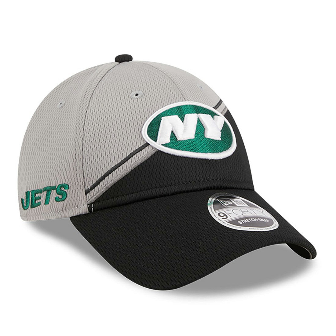 New York Jets New Era 2023 Sideline 9FORTY Adjustable Hat Gray/Black