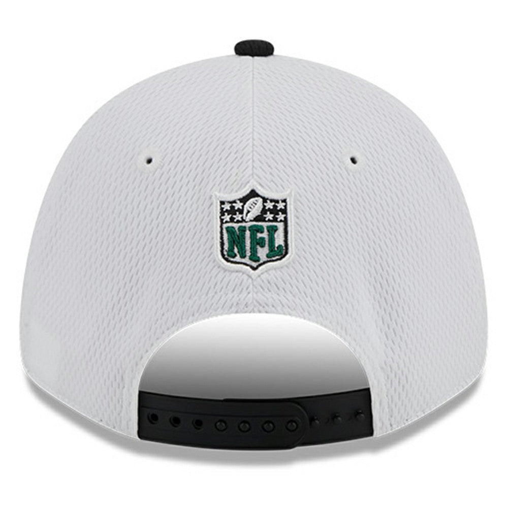 New York Jets New Era 2023 Sideline 9FORTY Adjustable Hat White/Black