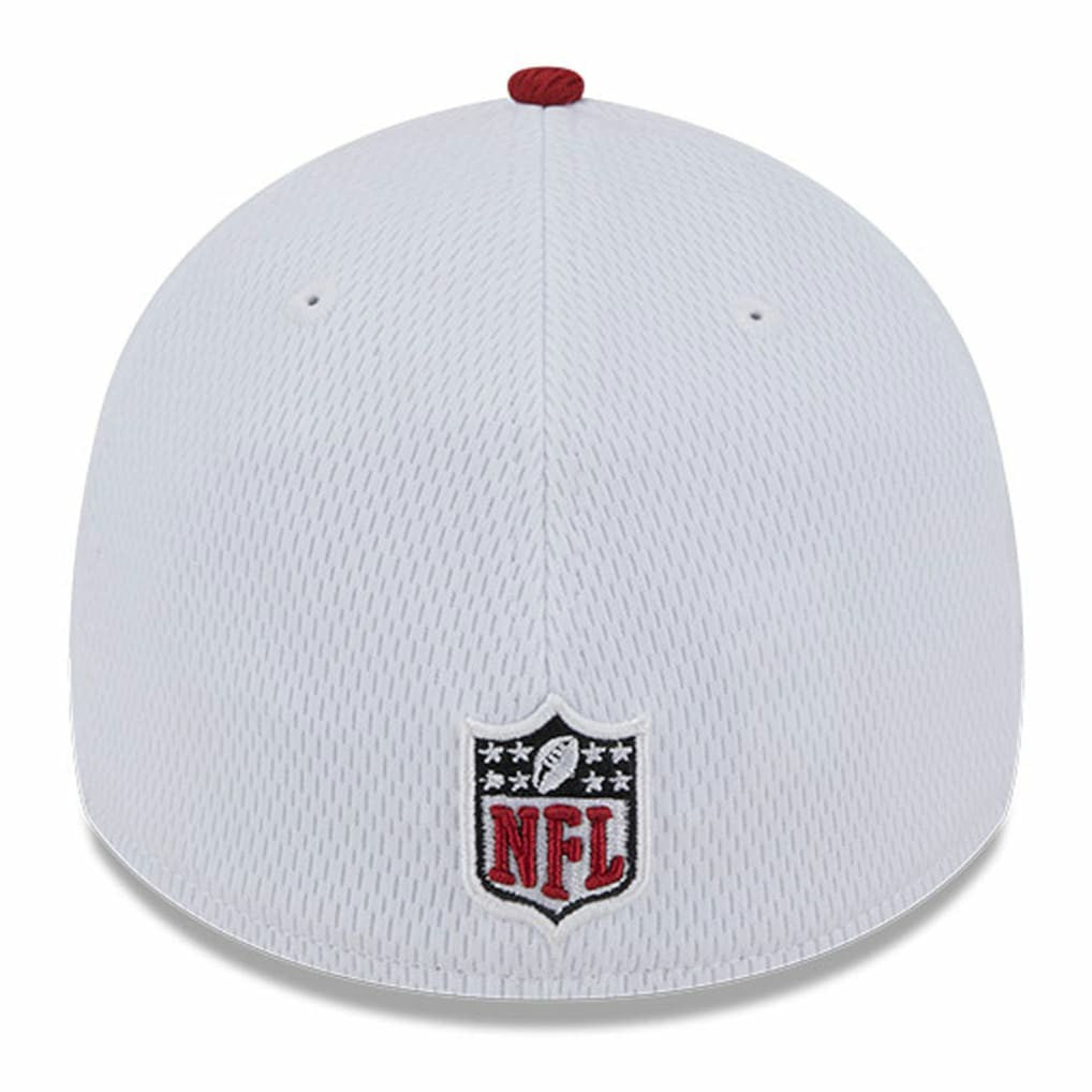 Arizona Cardinals New Era 2023 Sideline 39THIRTY Flex Hat White/Cardinal