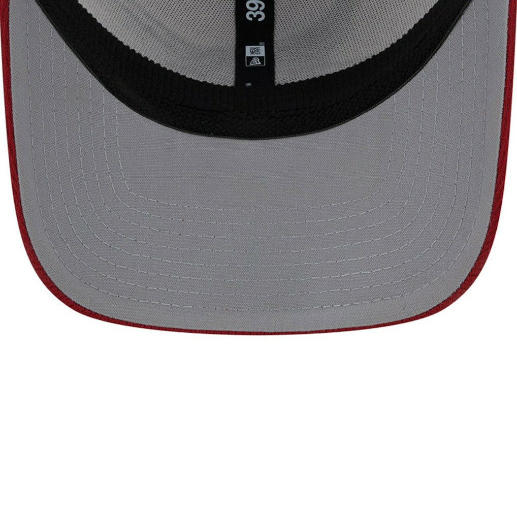 Arizona Cardinals New Era 2023 Sideline 39THIRTY Flex Hat White/Cardinal