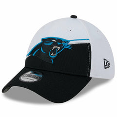 Carolina Panthers New Era 2023 Sideline 39THIRTY Flex Hat White/Black
