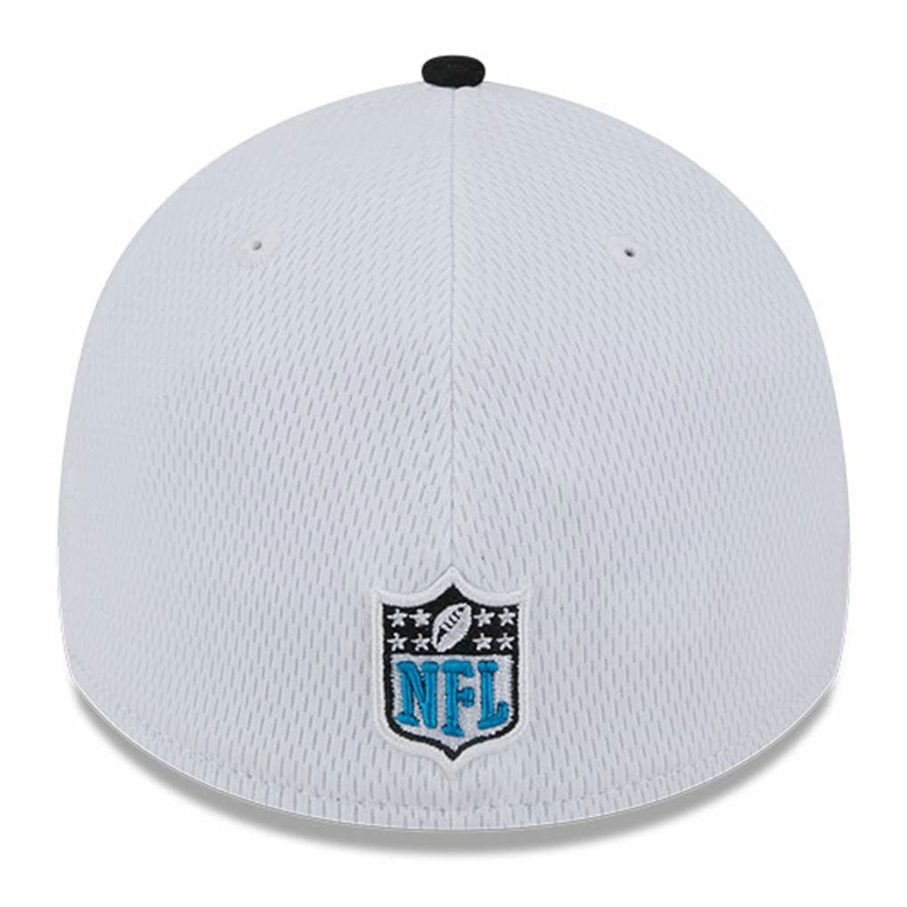 Carolina Panthers New Era 2023 Sideline 39THIRTY Flex Hat White/Black
