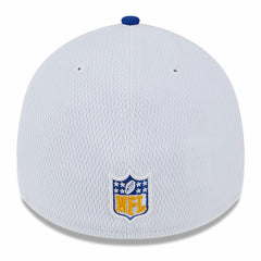 Los Angeles Chargers New Era 2023 Sideline 39THIRTY Flex Hat White/Blue