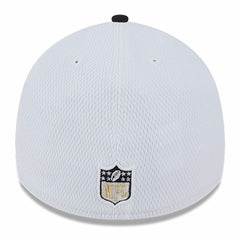 New Orleans Saints New Era 2023 Sideline 39THIRTY Flex Hat White/Black