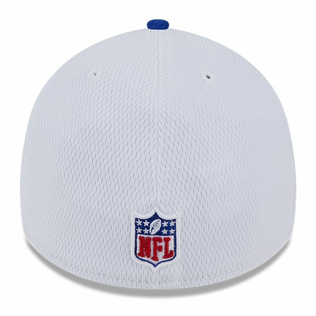 New York Giants New Era 2023 Sideline 39THIRTY Flex Hat White/Royal