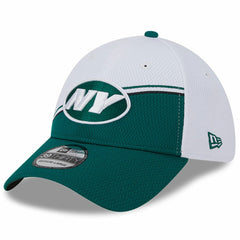 New York Jets New Era 2023 Sideline 39THIRTY Flex Hat White/Green