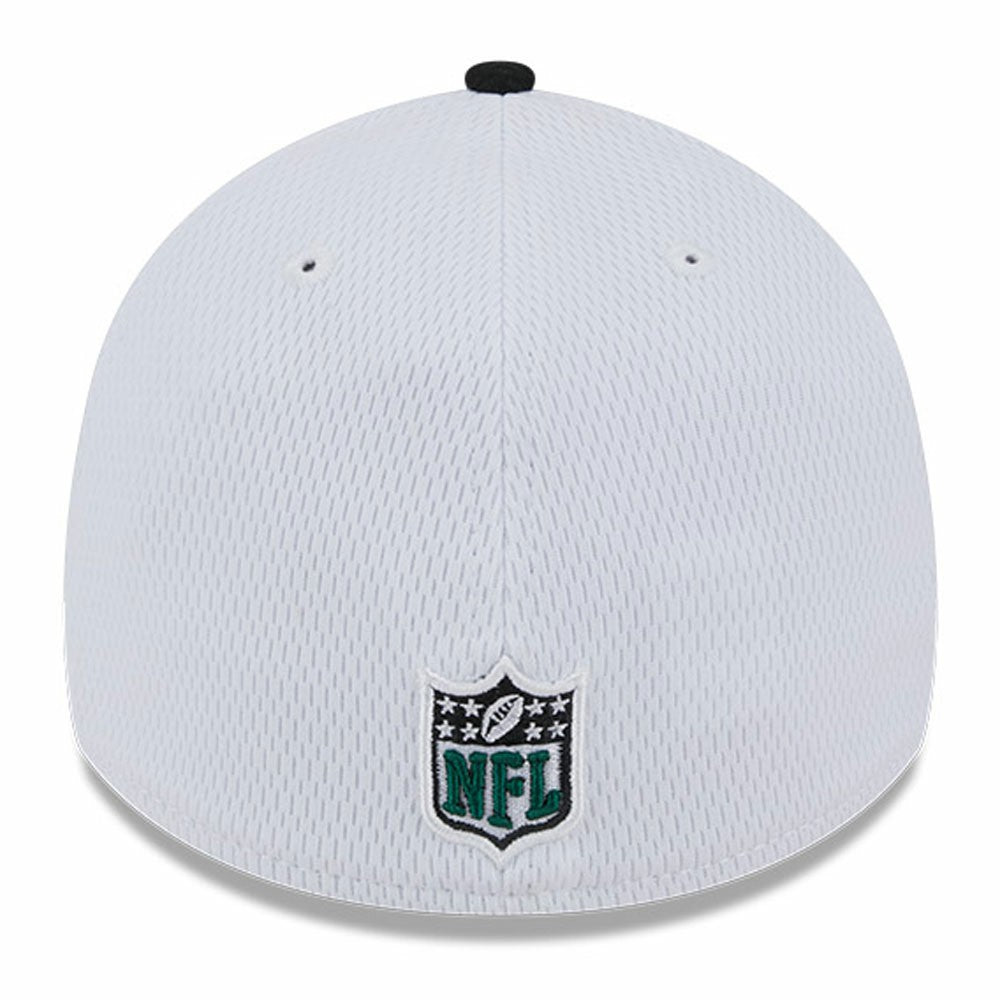 New York Jets New Era 2023 Sideline 39THIRTY Flex Hat White/Black