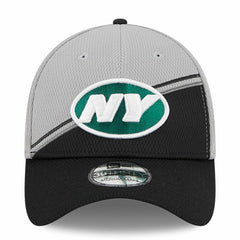 New York Jets New Era 2023 Sideline 39THIRTY Flex Hat Gray/Black