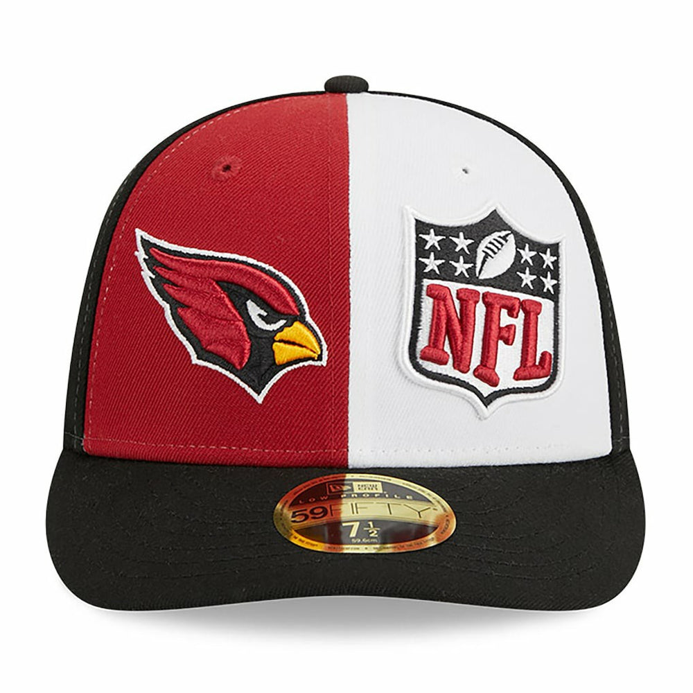 Arizona Cardinals New Era 2023 Sideline Low Profile 59FIFTY Fitted Hat Cardinal/Black