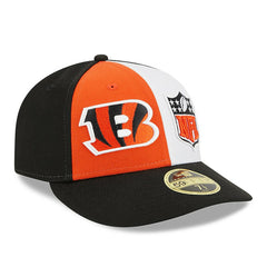 Cincinnati Bengals New Era 2023 Sideline Low Profile 59FIFTY Fitted Hat Orange/Black