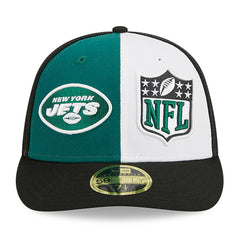 New York Jets New Era 2023 Sideline Low Profile 59FIFTY Fitted Hat Green/Black