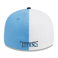 Tennessee Titans New Era 2023 Sideline Low Profile 59FIFTY Fitted Hat Light Blue/Navy