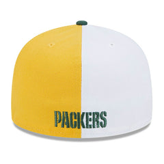 Green Bay Packers New Era 2023 Sideline 59FIFTY Fitted Hat Gold/Green