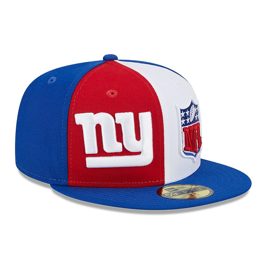 New York Giants New Era 2023 Sideline 59FIFTY Fitted Hat Red/Royal