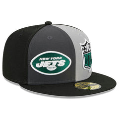 New York Jets New Era 2023 Sideline 59FIFTY Fitted Hat Gray/Black