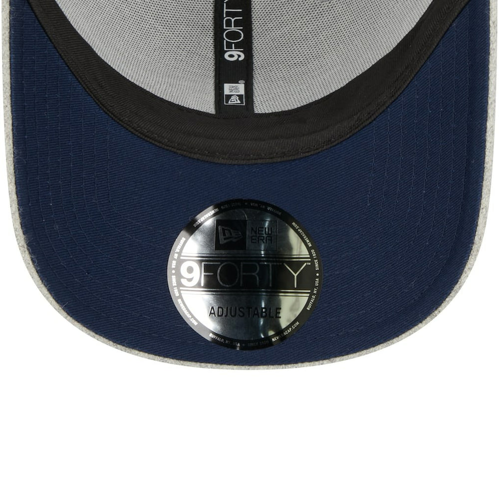 Dallas Cowboys New Era Pop Trucker 9FORTY Adjustable Hat Heather Gray/Navy