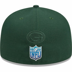 Green Bay Packers New Era Gradient 59FIFTY Fitted Hat Green