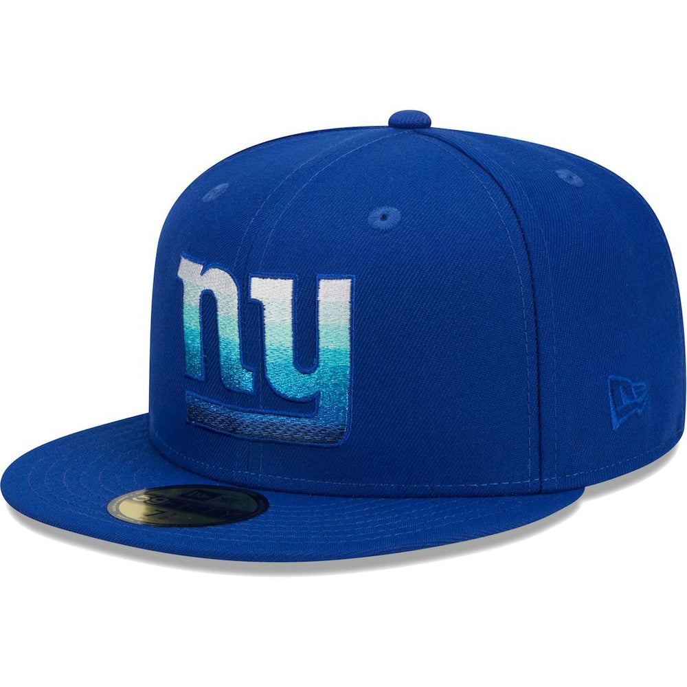 New York Giants New Era Gradient 59FIFTY Fitted Hat Royal