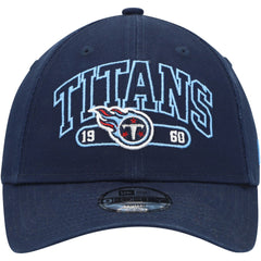 Tennessee Titans New Era Youth Outline 9FORTY Adjustable Hat Navy