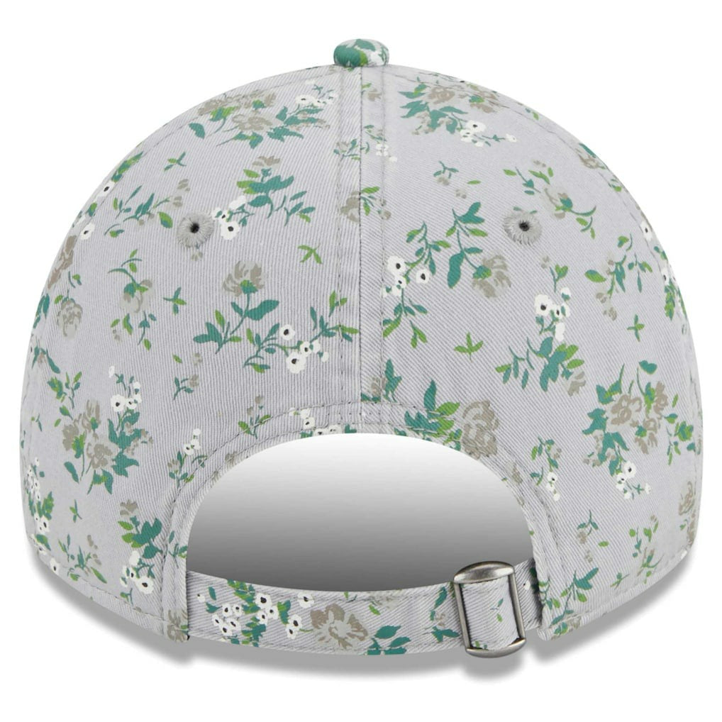 Las Vegas Raiders New Era Girls Youth Bouquet 9TWENTY Adjustable Hat Gray