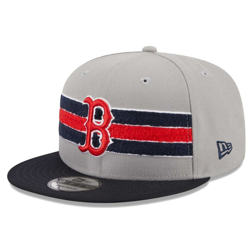 Boston Red Sox New Era Band 9FIFTY Snapback Hat - Gray/Navy - New Era Lifestyle
