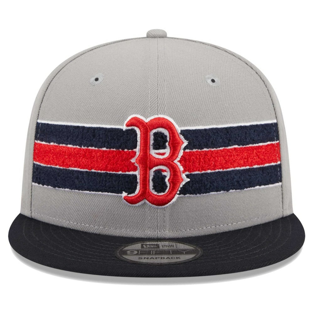 Boston Red Sox New Era Band 9FIFTY Snapback Hat - Gray/Navy - New Era Lifestyle