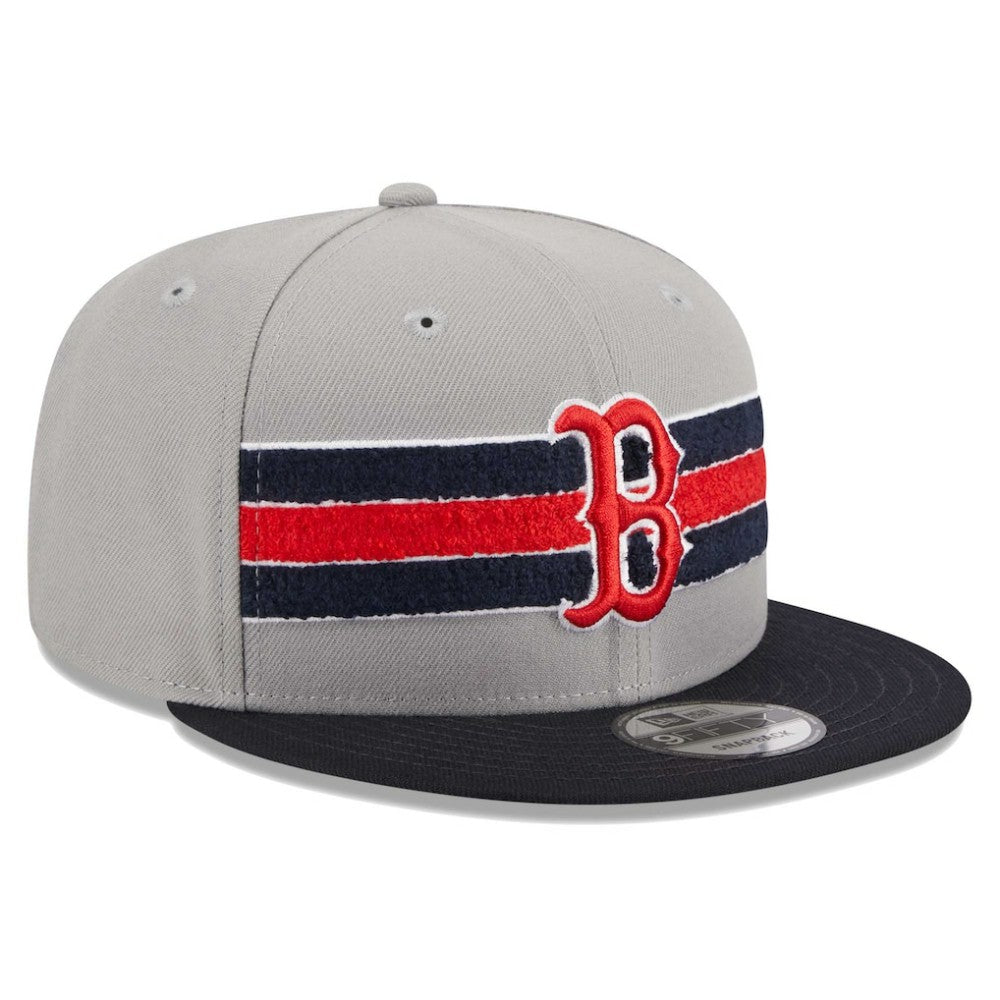 Boston Red Sox New Era Band 9FIFTY Snapback Hat - Gray/Navy - New Era Lifestyle