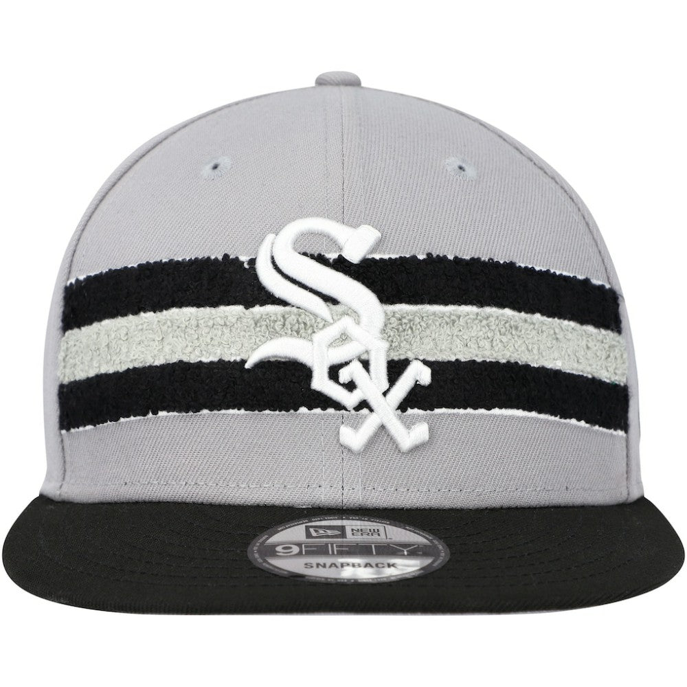 Chicago White Sox New Era Band 9FIFTY Snapback Hat - Gray/Black - New Era Lifestyle