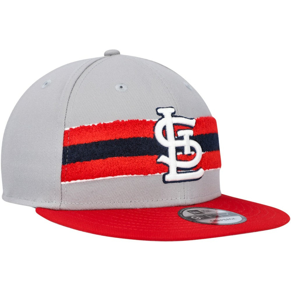 St. Louis Cardinals New Era Band 9FIFTY Snapback Hat - Gray/Red - New Era Lifestyle