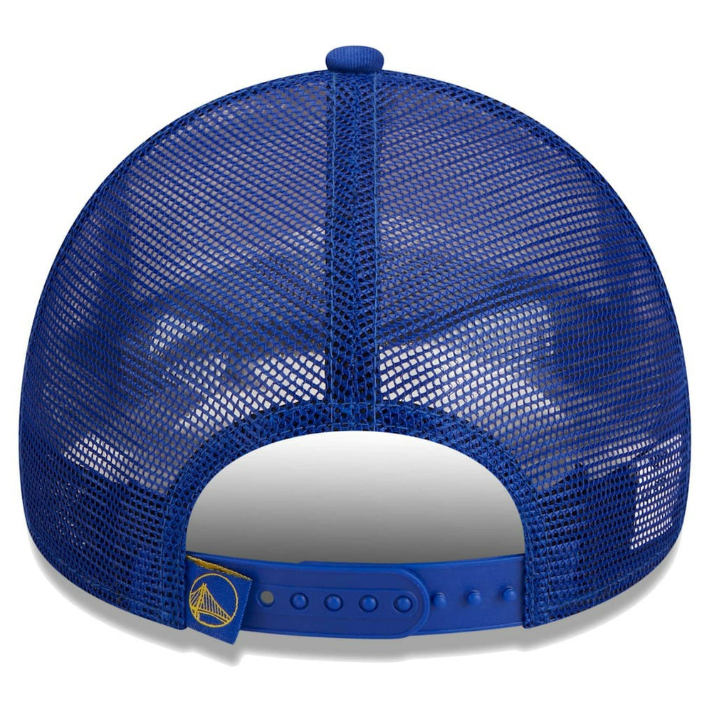 Golden State Warriors Lift Pass Foam Front Trucker 9FORTY Adjustable Hat for sale White | New Era Near Me