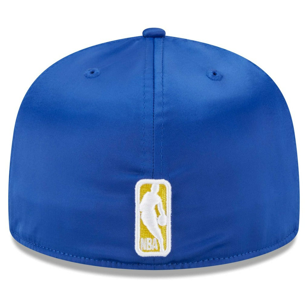 Golden State Warriors Throwback Satin 59FIFTY Fitted Hat for sale White | New Era discount