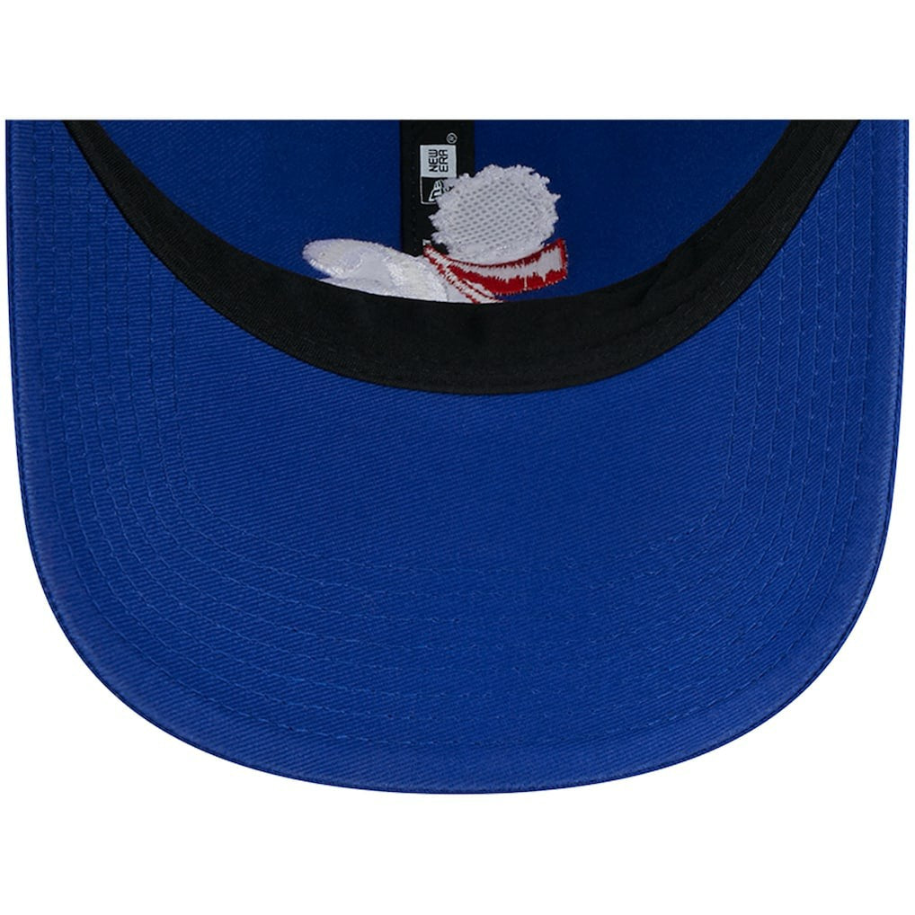 Philadelphia 76ers Distinct Side Patch Trucker 9TWENTY Adjustable Hat Royal | New Era for sale