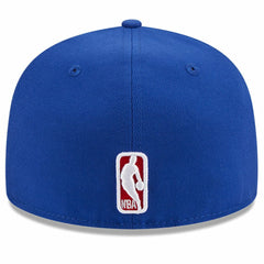 Philadelphia 76ers Chainstitch Logo Pin 59FIFTY Fitted Hat Royal | New Era Lifestyle