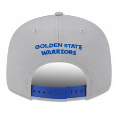 Golden State Warriors Chenille Band 9FIFTY Snapback Hat for sale Gray | New Era discount