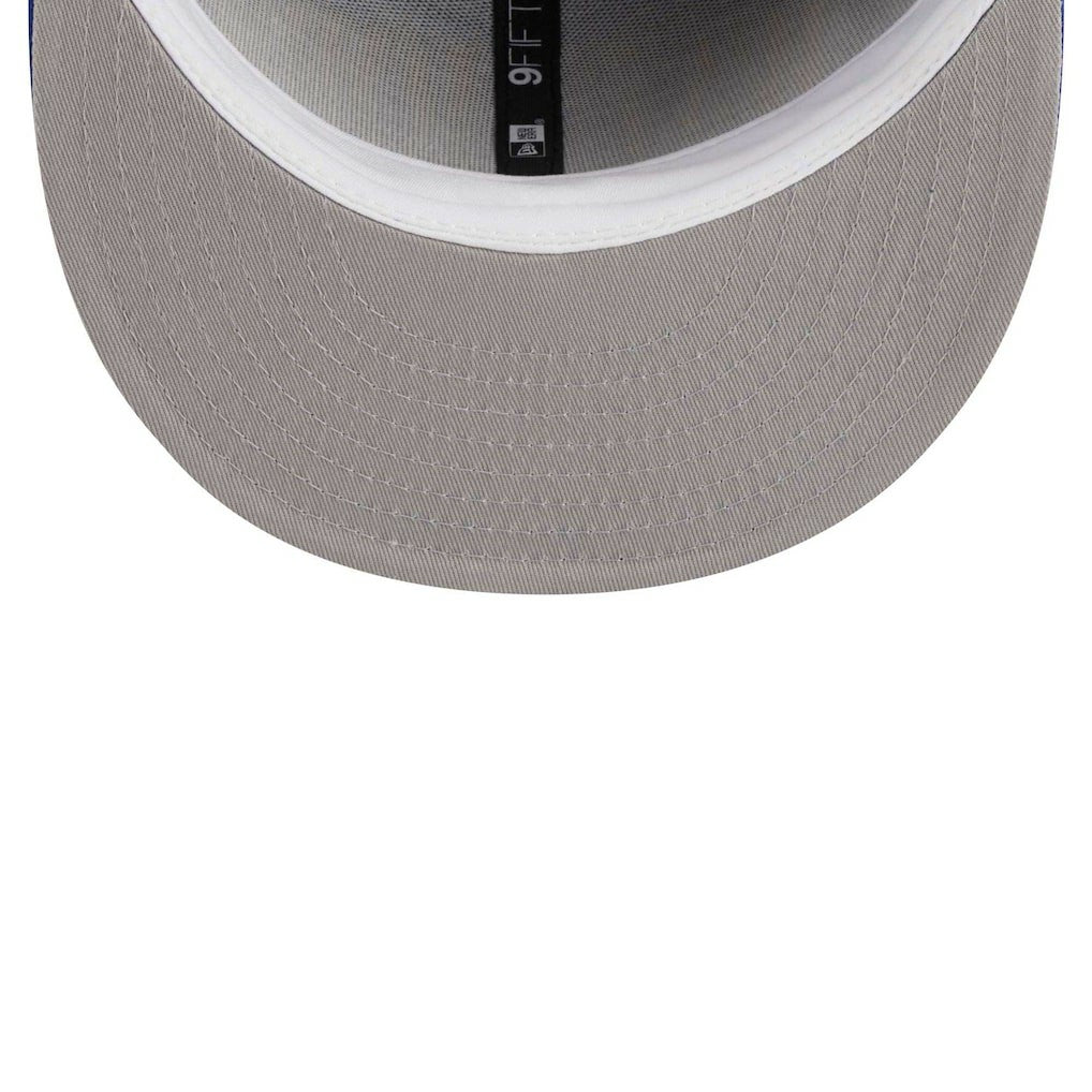Golden State Warriors Golden Tall Text 9FIFTY Snapback Hat for sale Royal | New Era Near Me