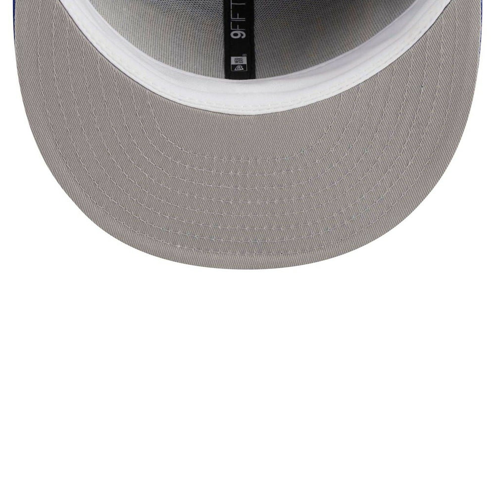 Golden State Warriors Golden Tall Text 9FIFTY Snapback Hat for sale Royal | New Era Near Me