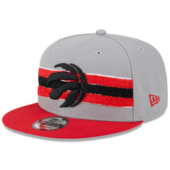 Toronto Raptors Chenille Band 9FIFTY Snapback Hat Gray | New Era