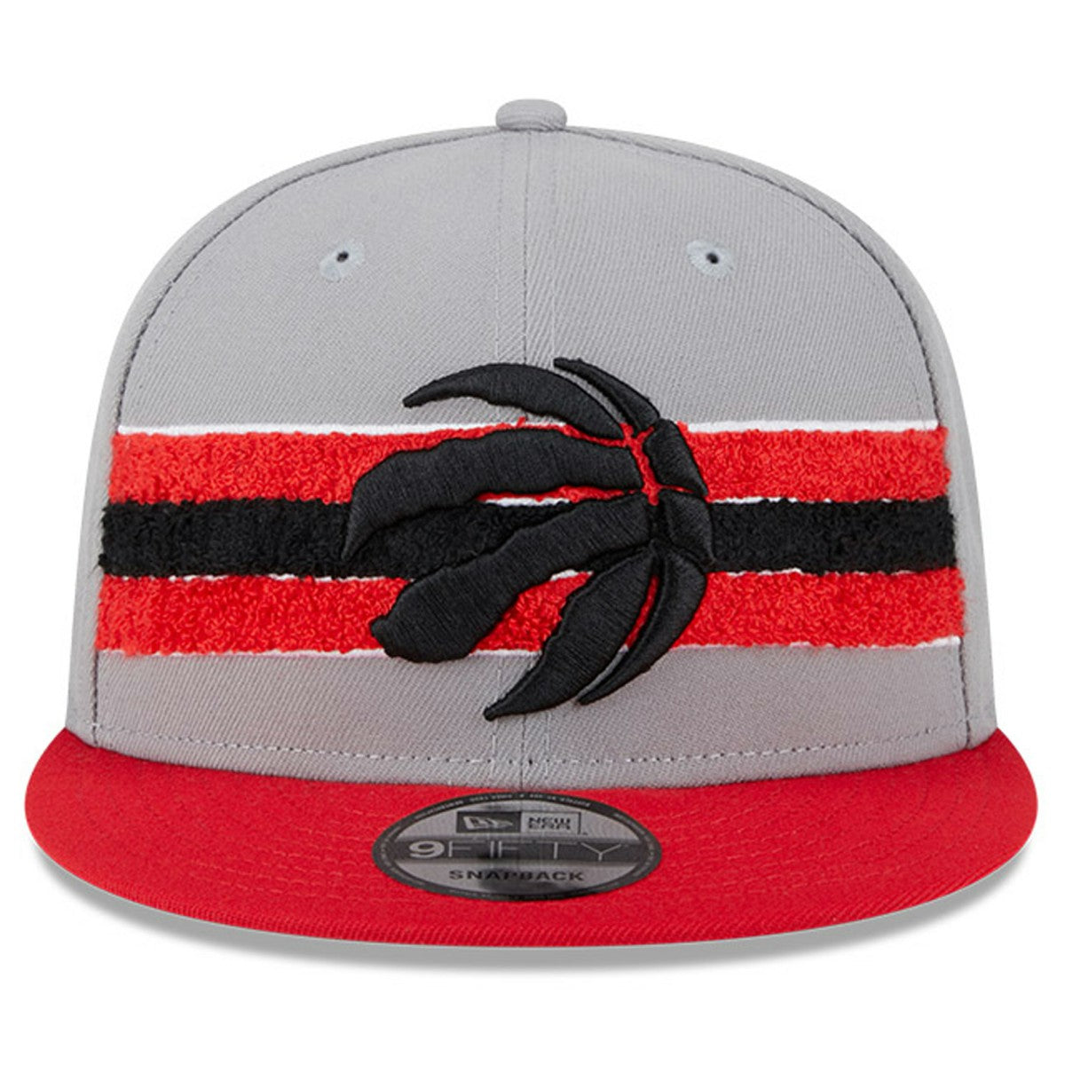 Toronto Raptors Chenille Band 9FIFTY Snapback Hat Gray | New Era