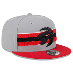 Toronto Raptors Chenille Band 9FIFTY Snapback Hat Gray | New Era