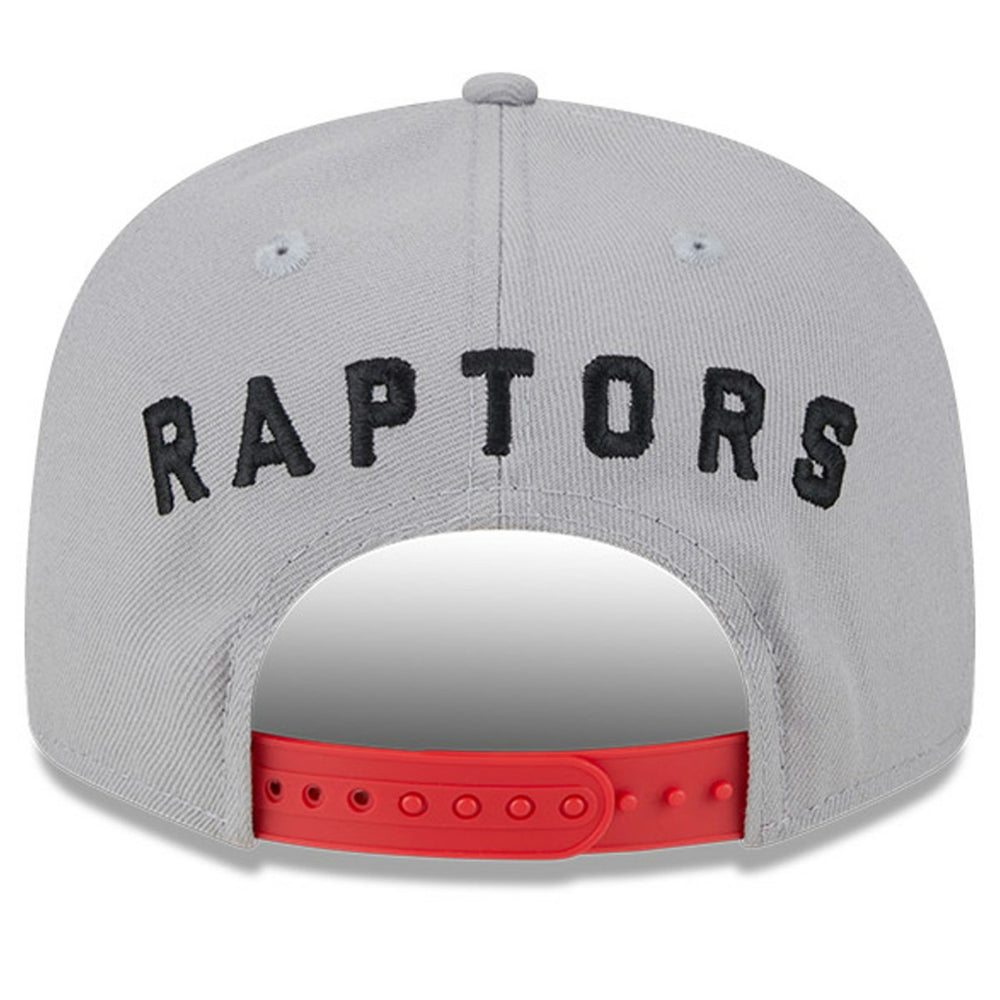 Toronto Raptors Chenille Band 9FIFTY Snapback Hat Gray | New Era