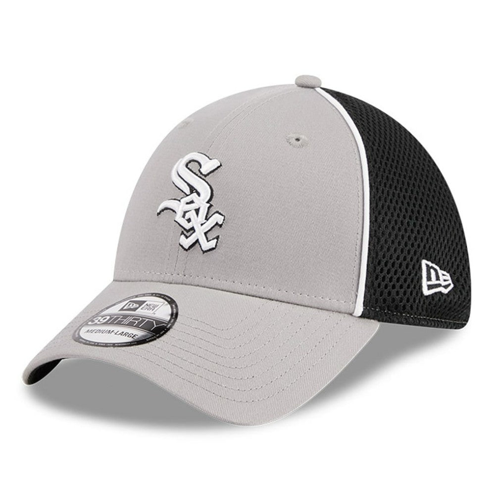 Chicago White Sox New Era Pipe 39THIRTY Flex Hat - Gray - New Era Lifestyle