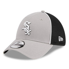 Chicago White Sox New Era Pipe 39THIRTY Flex Hat - Gray - New Era Lifestyle