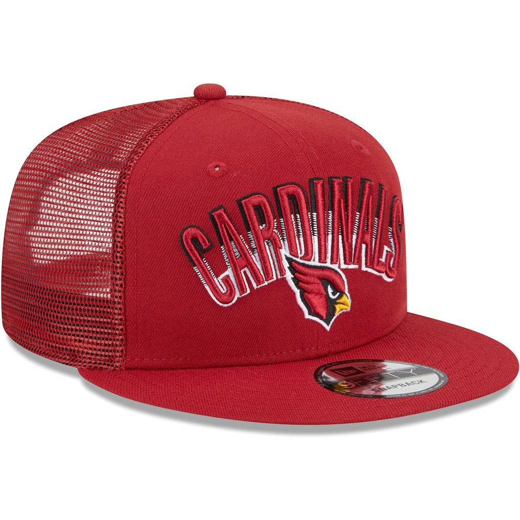 Arizona Cardinals New Era Grade Trucker 9FIFTY Snapback Hat Cardinal