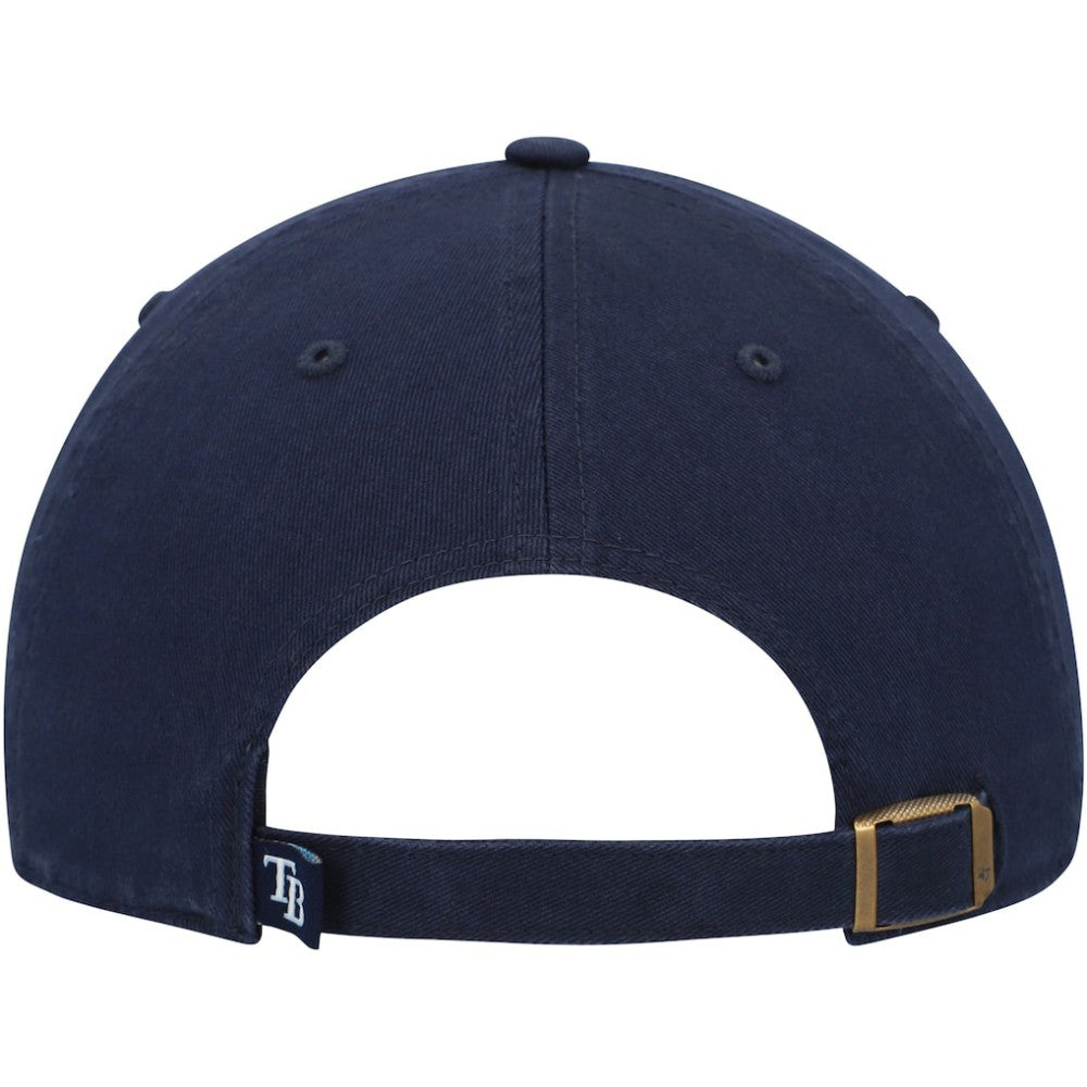 Tampa Bay Rays '47 Team Pride Clean Up Adjustable Hat - Navy - 47 brand Discount