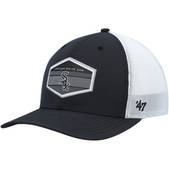 Chicago White Sox '47 Burgess Trucker Snapback Hat - Black/White - 47 brand Online